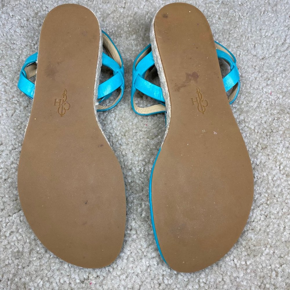 Cole Haan T-Strap Sandal Snake Print Thong 7 - Picture 8 of 9